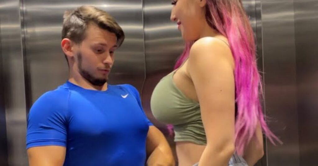 Elevator Couple Viral Video