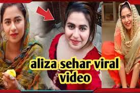 aliza sehar vlogs new video, alizeh sher viral video